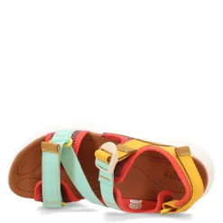 Clearance KEEN Women's , Elle Sport Backstrap Sandal Golden Yellow/Lichen