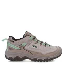 KEEN Women's , Targhee IV Waterproof Hiking Shoe Alloy/Granite/Green