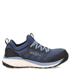 Sale KEEN Utility Women's , Arvada Shift ESD Comp Toe Work Sneaker Indigo/Faded Denim