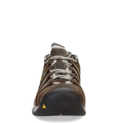 Sale KEEN Utility Women's , Flint II Steel Toe Work Shoe Cascade Brown/Surf Spray