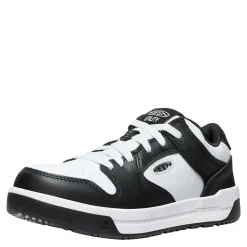 New KEEN Utility Women's , Overton Comp Toe Work Sneaker White/Black