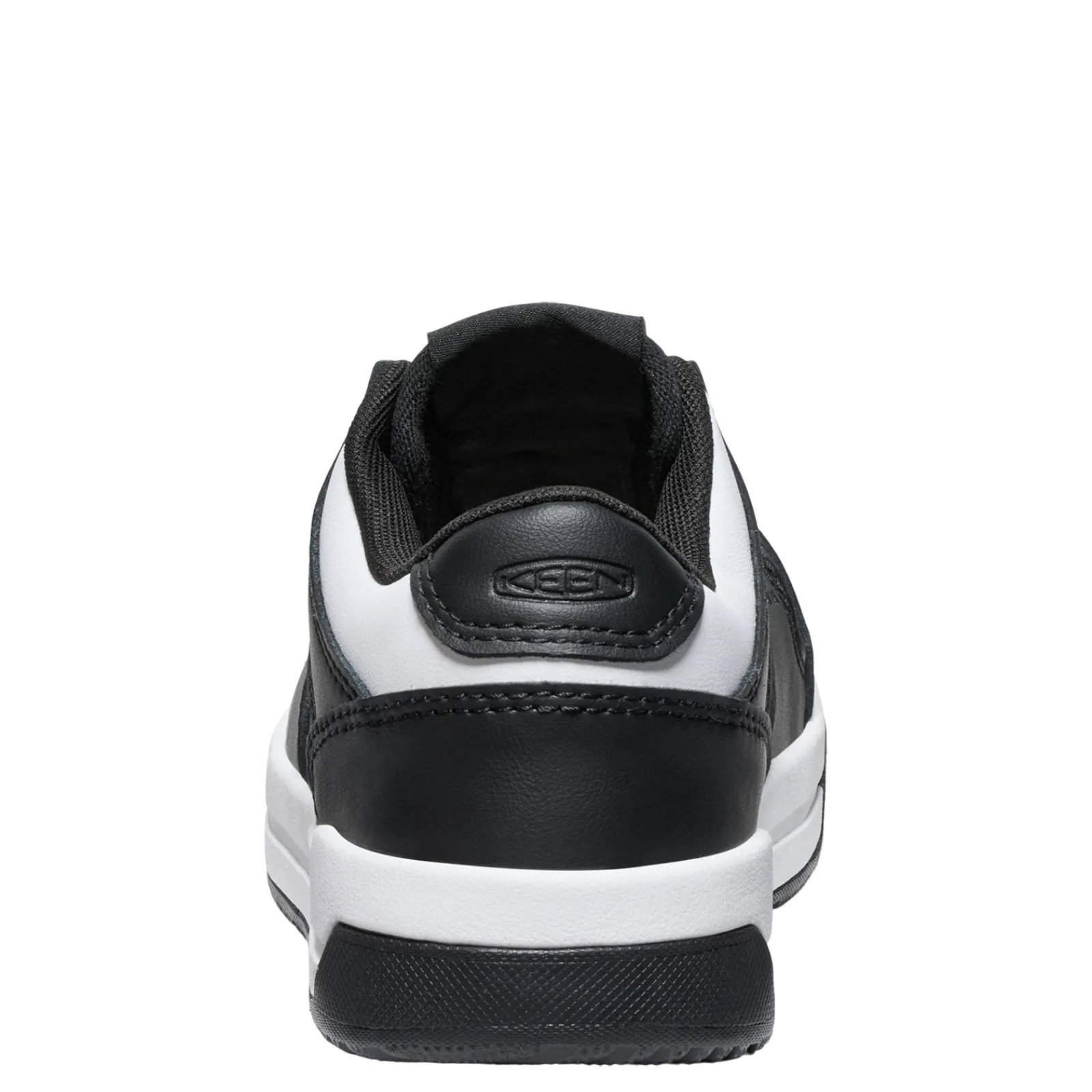 New KEEN Utility Women's , Overton Comp Toe Work Sneaker White/Black