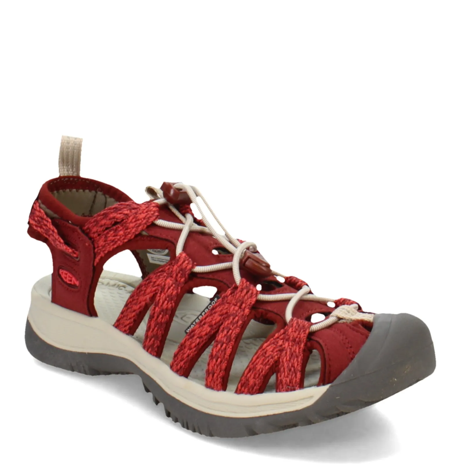 Online KEEN Women's , Whisper Sandal Cayenne/Fired Brick