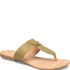 Discount Korks Women's , Dawn Sandal Light Green