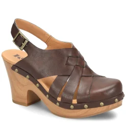 New Korks Women's , Wynne Clog Brown