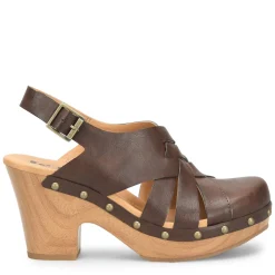 New Korks Women's , Wynne Clog Brown