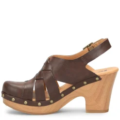 New Korks Women's , Wynne Clog Brown