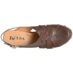 New Korks Women's , Wynne Clog Brown