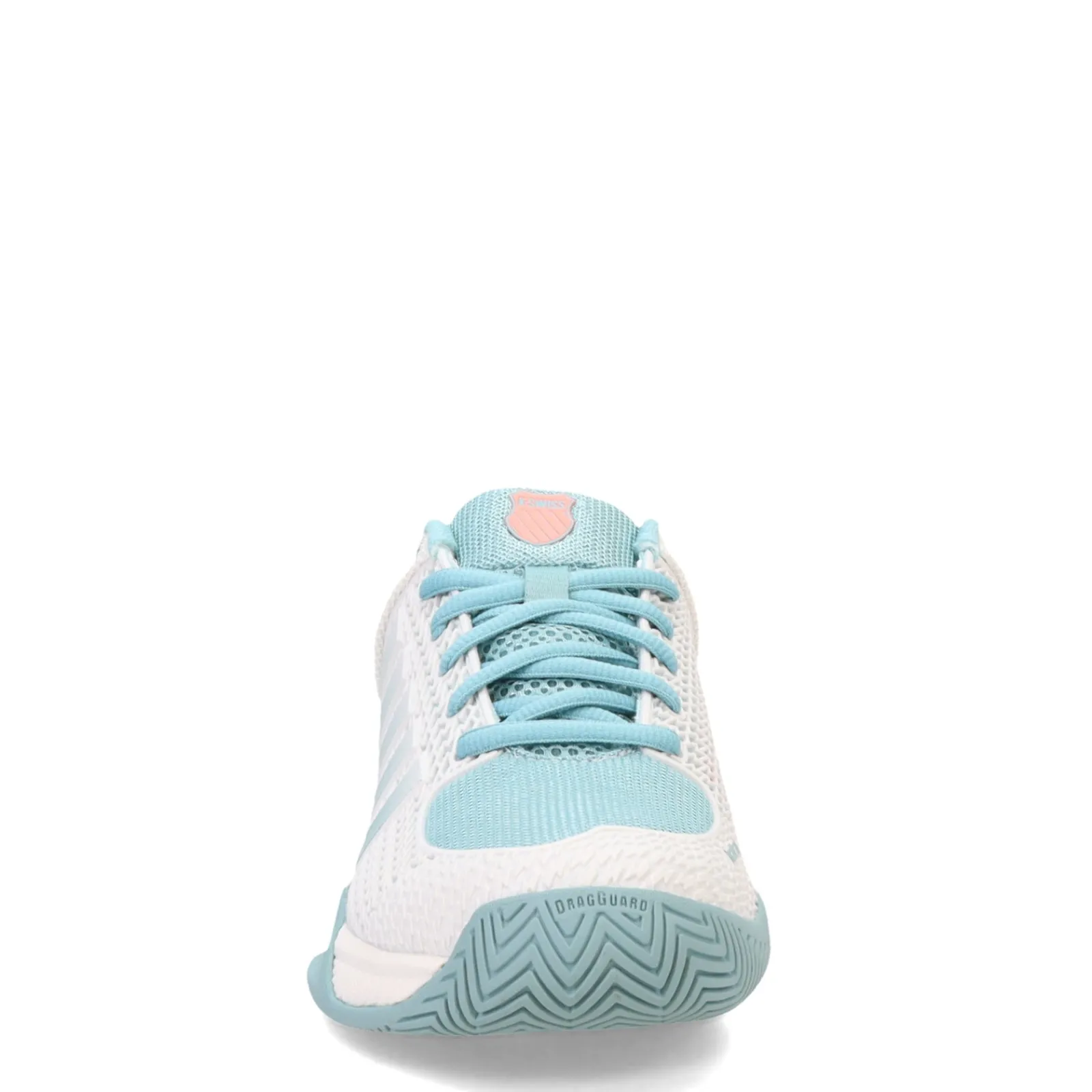 Best K-Swiss Women's , Express Light Pickleball Shoe White/Nile Blue/Desert Flower