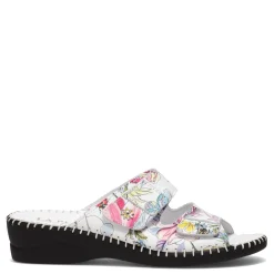 Best La Plume Women's , Jessica Sandal White Floral