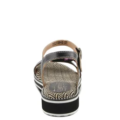 Best L Artiste Women's L'Artiste By Spring Step Tilton Wedge Sandal Black