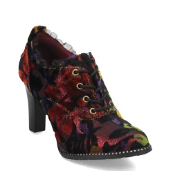 Clearance L Artiste Women's L'Artiste By Spring Step, Pritz Shootie Bordeaux Multi