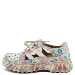 Best L Artiste Women's L'Artiste by Spring Step, Bodes Sneaker White Multi