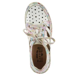 Best L Artiste Women's L'Artiste by Spring Step, Bodes Sneaker White Multi