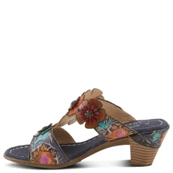 Discount L Artiste Women's L'Artiste By Spring Step, Summerfun Sandal Navy Multi