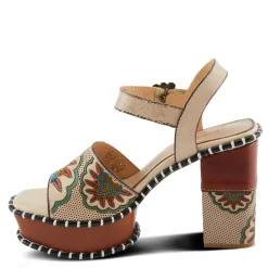 Sale L Artiste Women's L'Artiste By Spring Step, Gogetem Sandal Beige Multi
