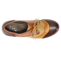 Best L Artiste Women's L'Artiste By Spring Step, Bardot Pump Brown