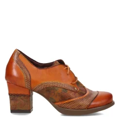 New L Artiste Women's L'Artiste By Spring Step, Ilan Oxford Camel Multi