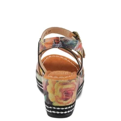 Best L Artiste Women's L'Artiste By Spring Step, Flavour Sandal Camel Multi