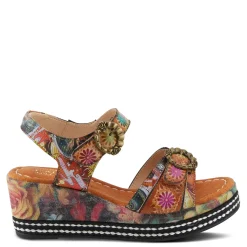 Best L Artiste Women's L'Artiste By Spring Step, Flavour Sandal Camel Multi