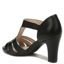 Sale LifeStride Women's , Caramel Sandal Black Smooth