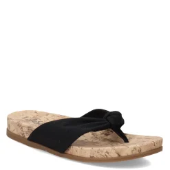 Outlet LifeStride Women's , Happy Sandal Black Linen