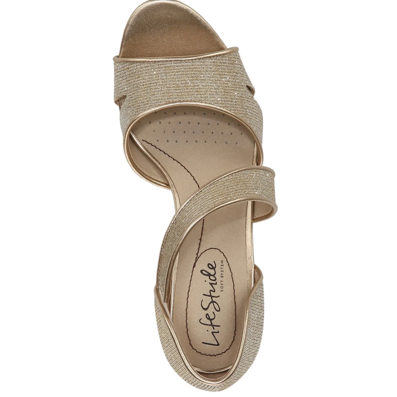Discount LifeStride Women's , Mega Sandal Platino