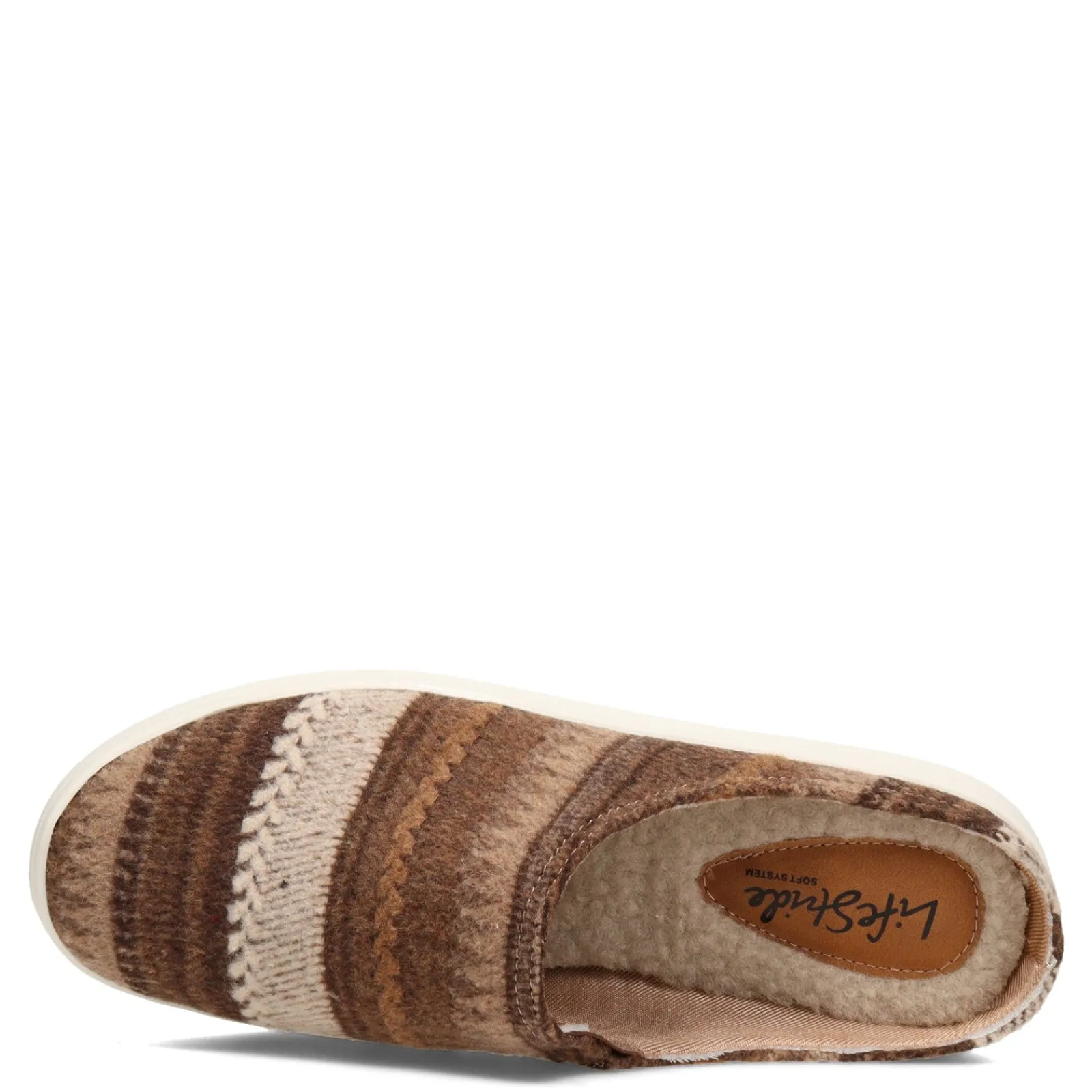Clearance LifeStride Women's , Nomad Mule Brown Knit