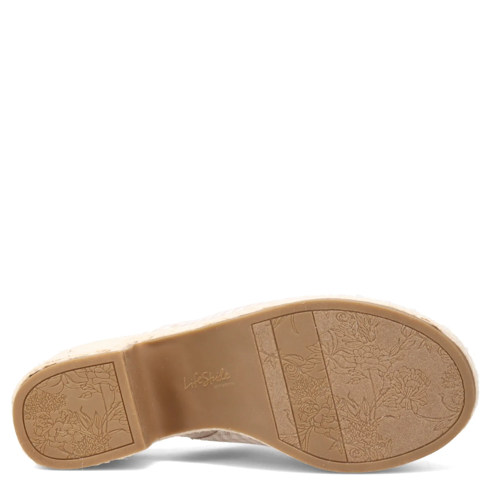 LifeStride Women's , Paradise Sandal Natural Print