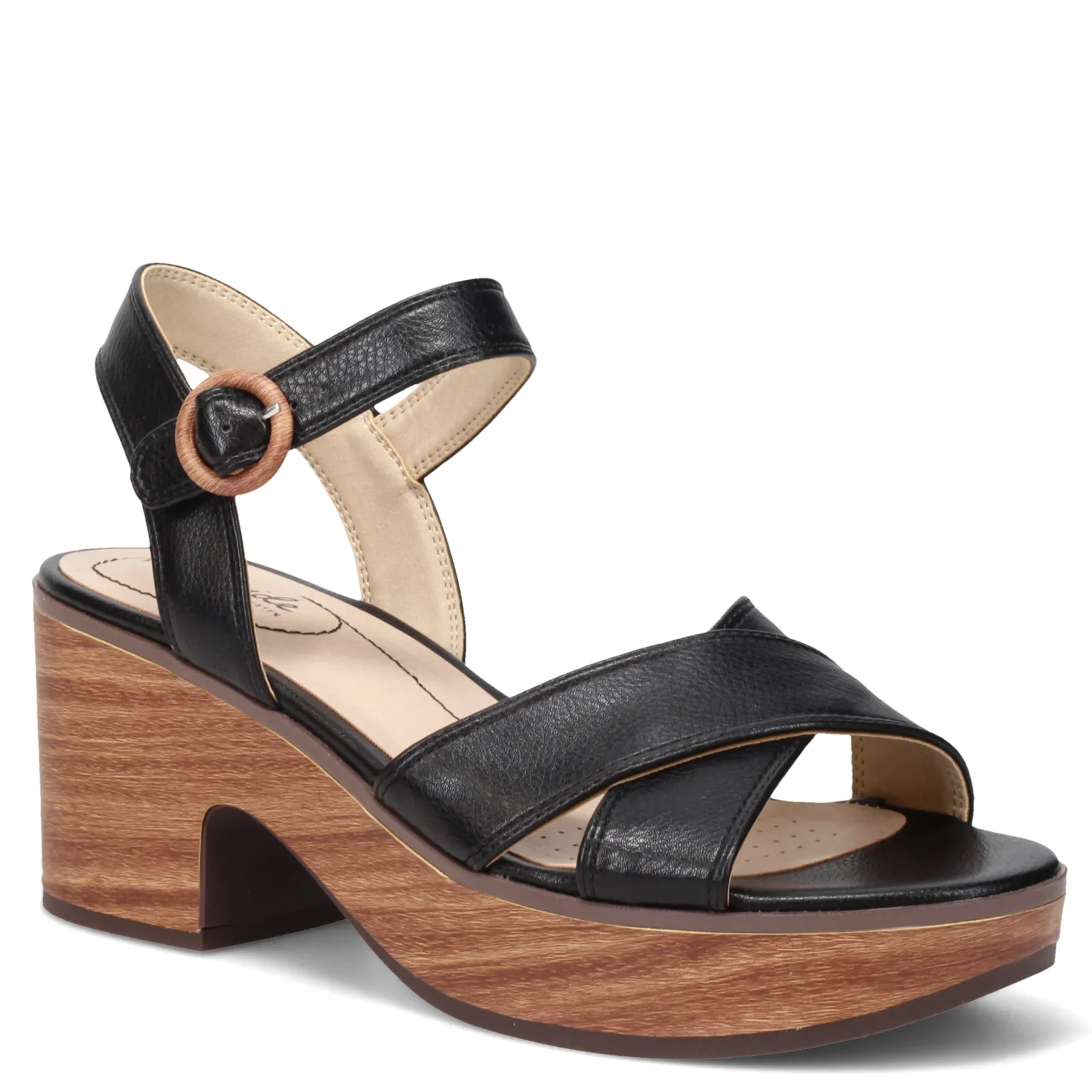 LifeStride Women's , Peachy Sandal Black