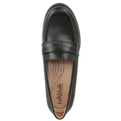 New LifeStride Women's , Sonoma 2 Loafer Black Smooth