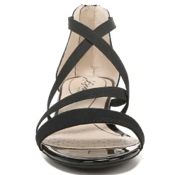 Clearance LifeStride Women's , Yolanda Sandal Black Stretch
