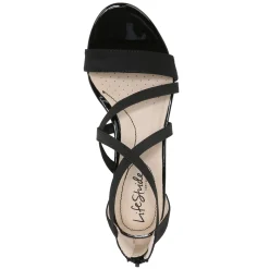 Clearance LifeStride Women's , Yolanda Sandal Black Stretch