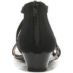 LifeStride Women's , Yolanda Sandal Black Stretch