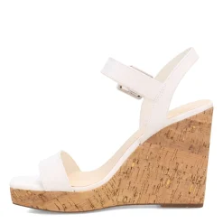 New Marc Fisher Women's , Lukey Sandal White