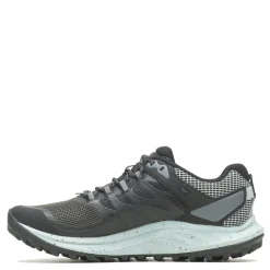 Outlet Merrell Women's , Antora 3 Trail Running Shoe - Wide Width Black