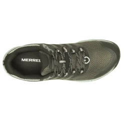 Outlet Merrell Women's , Antora 3 Trail Running Shoe - Wide Width Black
