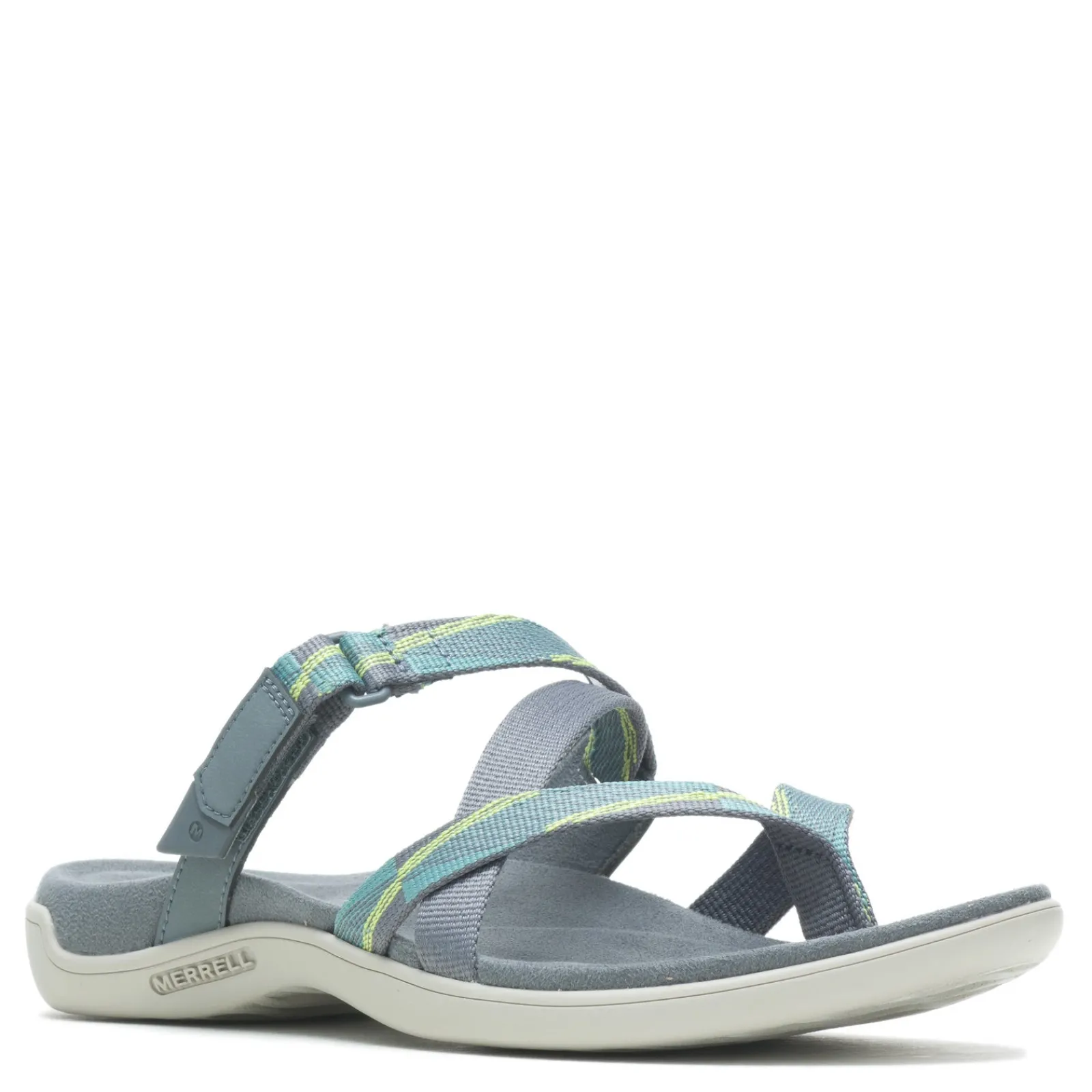 New Merrell Women's , District Mendi Thong Sandal Rock Slate