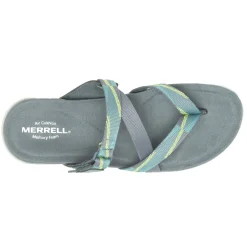 New Merrell Women's , District Mendi Thong Sandal Rock Slate