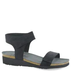 New Naot Women's , Alba Wedge Sandal Black