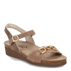 Discount Naot Women's , Aubrey Sandal Almond Brown