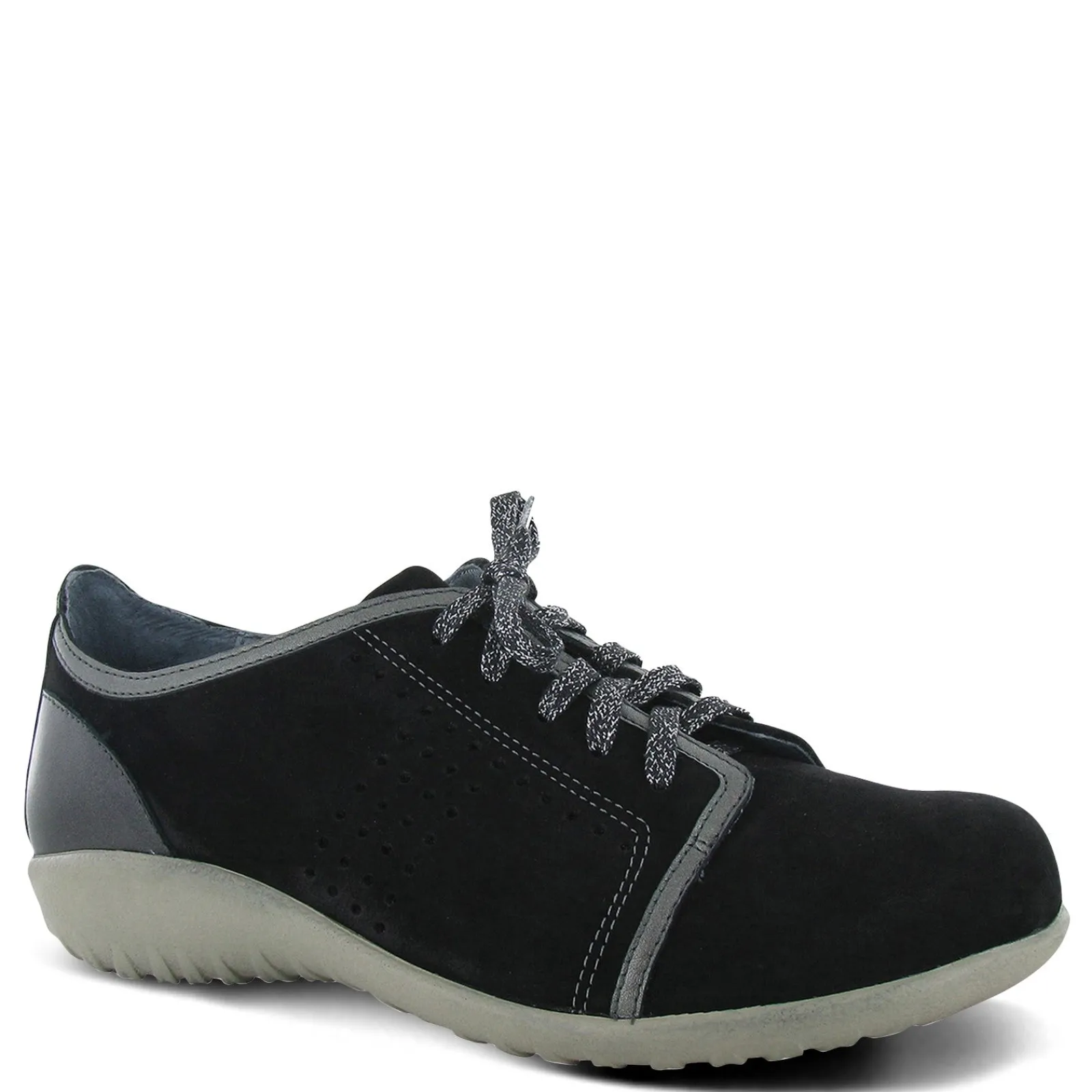 Sale Naot Women's , Avena Oxford Black Velvet/Metallic