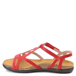 Discount Naot Women's , Dorith Sandal Kiss Red