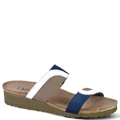 Best Naot Women's , Frankie Sandal White/Blue/Khaki
