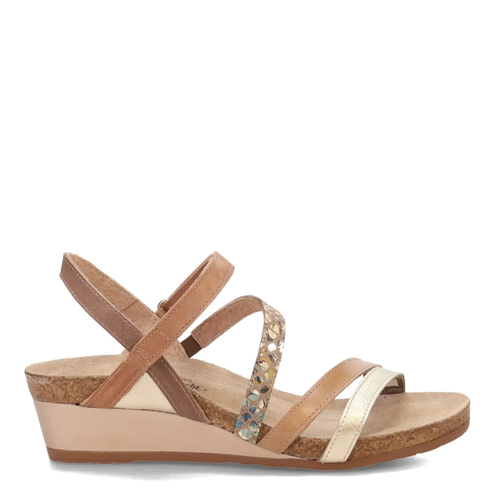 Online Naot Women's , Hero Sandal Gold Beige