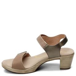 New Naot Women's , Intact Sandal Khaki/Pewter