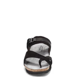 New Naot Women's , Jessica Sandal Black Nubuck