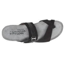 New Naot Women's , Jessica Sandal Black Nubuck