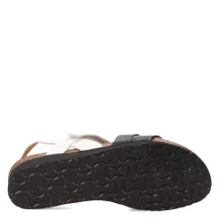 Hot Naot Women's , Kayla Sandal White Black