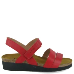 Discount Naot Women's , Kayla Sandal Kiss Red